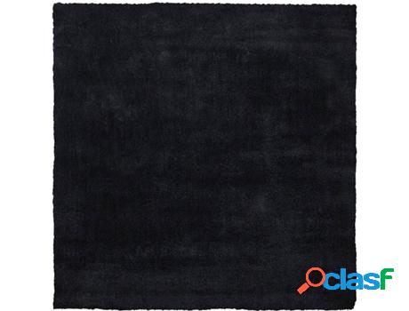 Alfombra Demre (Negro - Poliéster -200x200x2 cm)