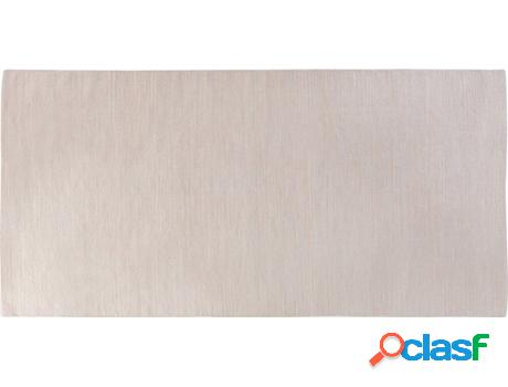 Alfombra Derince (Beije - Algodón -80x150x1 cm)