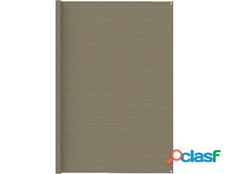 Alfombra de Camping VIDAXL de tienda (Gris - 250x300 cm)