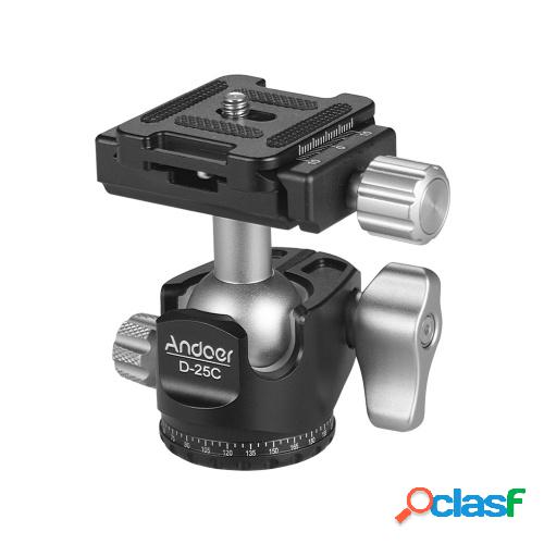 Andoer D-25C CNC Mecanizado Aleación de aluminio Muesca