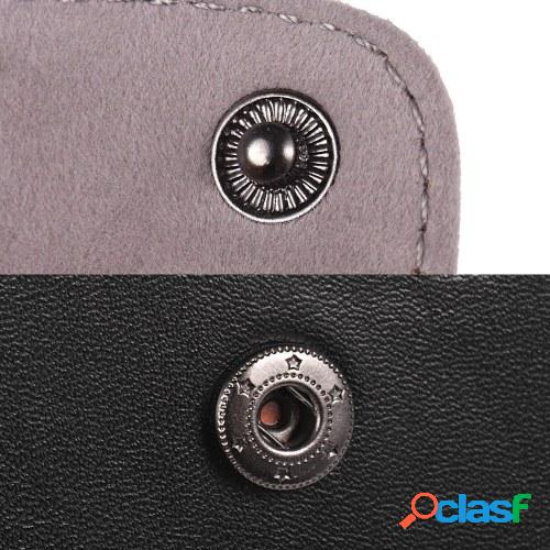 Andoer funda protectora de cuero PU con correa ajustable