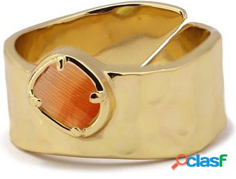 Anillo ANARTXY Cat Eyes Stone (Acero Inoxidable - Dorado y
