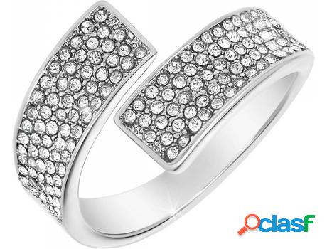 Anillo SC_CRYSTAL Zirconia (bañado a rodio - ajustable)