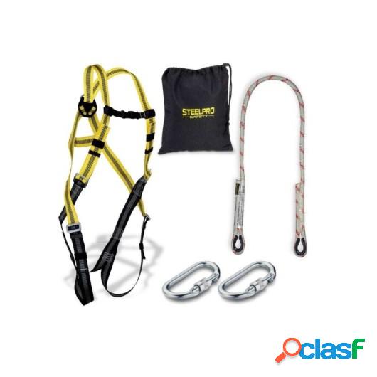 Arnes Seguridad Dorsal Completo Cuerda 1,5Mt Steelpro