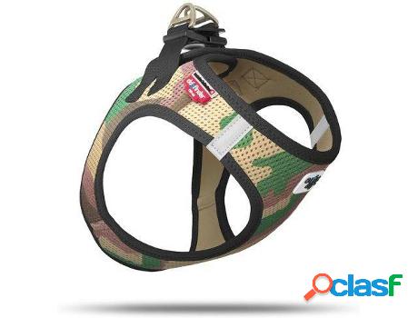 Arnés para Perros CURLI Mesh Camuflaje (3XS-XS)