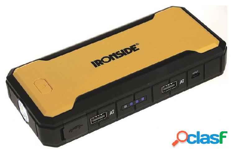 Arrancador bateria + cargador multi función Ironside