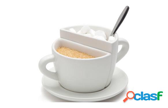 Azucarero Doble Ceramica Taza