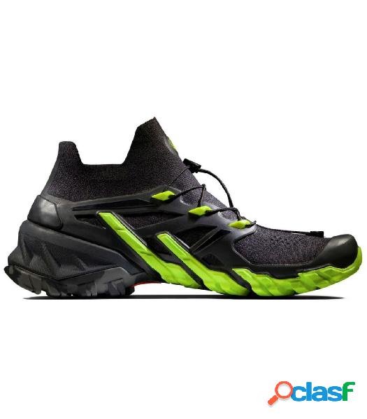 BOTAS MAMMUT AEGILITY PRO MID HOMBRE BLACK-HIGHLIME 44 2/3