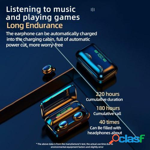 BT5.1 Auriculares inalámbricos Emparejamiento automático