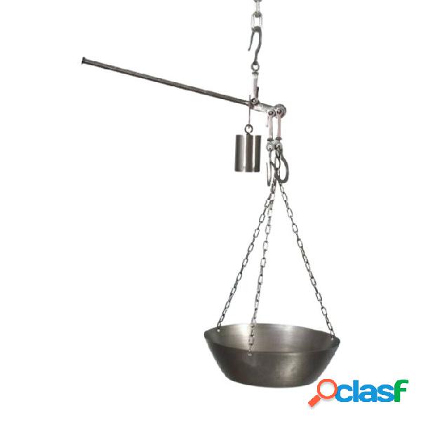 Balanza Romana de Romanas Manuel Jaén pulida con plato 25Kg