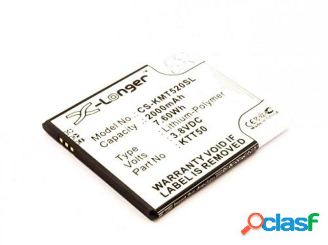 Batería INDIGO BIRD 2000mAh 3.8V para Smartphone Kazam