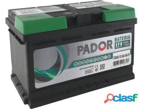 Baterías de Coche PADOR EFB (65 A -12 V -65 Ah)