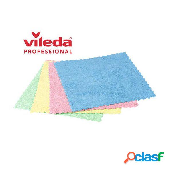 Bayeta Vileda MicroTuff semidesechable de microfibra.