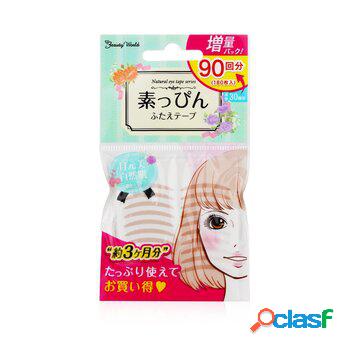 Beauty World Natural Double Eyelid Tape Beige 90pairs