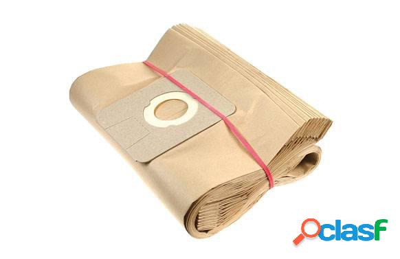 Bolsas de papel de recambio para aspiradores Drako 26/35/50L