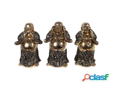 Budas No Veo No Oigo No Hablo Incluye 3 Unidades Figuras