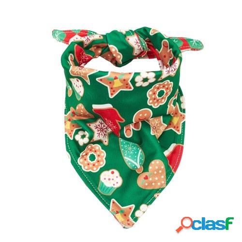 Bufanda para perros Bandana Pañuelo para perros de Navidad