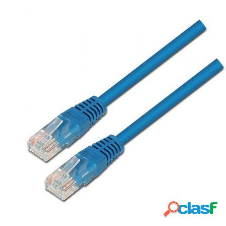 Cable de red rj45 utp aisens a133-0192 cat.5e/ 2m/ azul