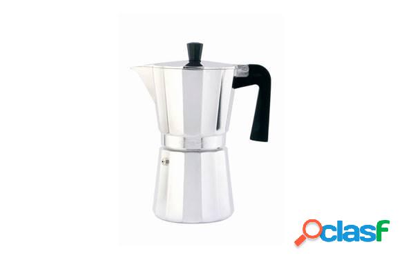 Cafetera de aluminio new vitro by Oroley Ambit para 6 tazas.