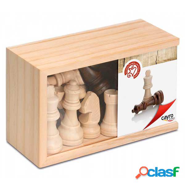 Caja Accesorios Ajedrez de Madera