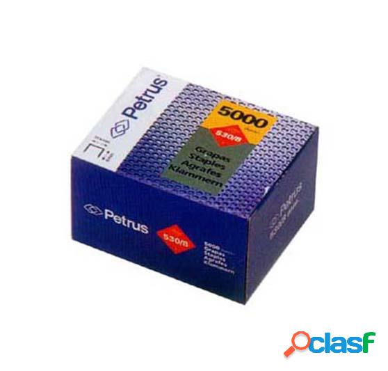 Caja de grapas Petrus 530/10