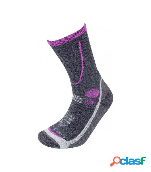 Calcetines Lorpen T3 Midweight Hiker Mujer Gris 42