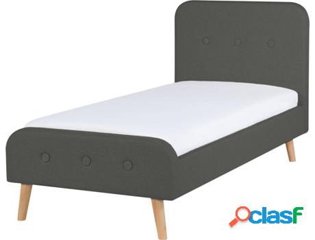 Cama Rennes (Gris - Poliéster -220x101x110 cm)