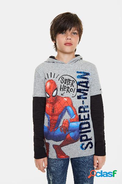 Camiseta Spiderman doble manga