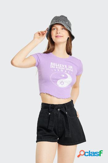 Camiseta polinesia canale misticas mujer