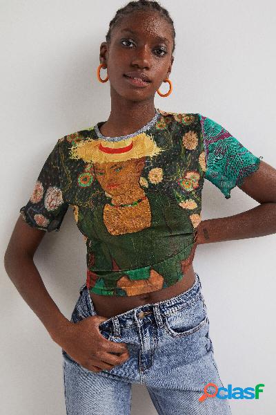 Camiseta texturas obra de arte