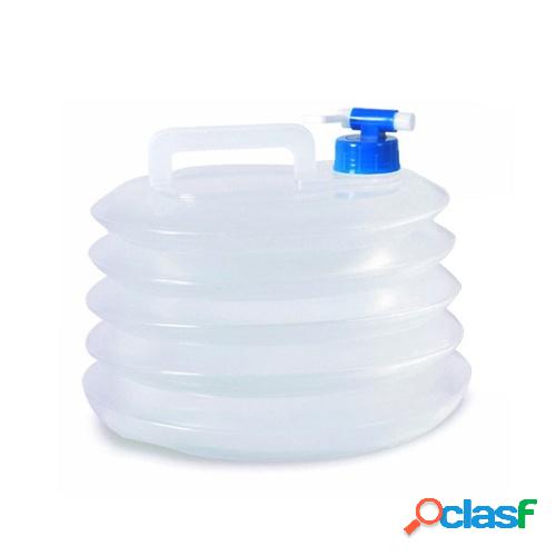 Campleader Bolsa de agua plegable para exteriores Cubo