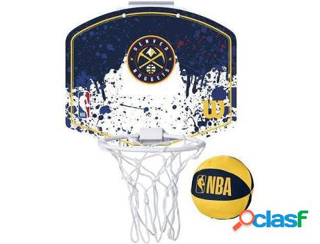 Canasta de Baloncesto WILSON NBA Denver Nuggets Azul