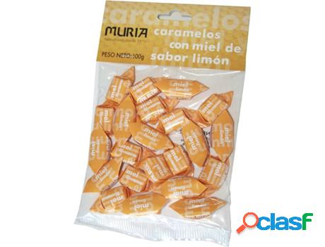 Caramelos de Miel y Limón Sin Azúcar MURIA (100 g)