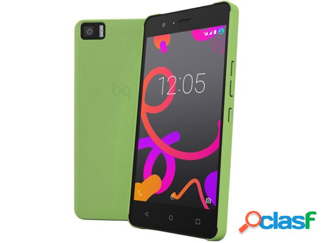 Carcasa BQ Aquaris M5 Gummy Verde