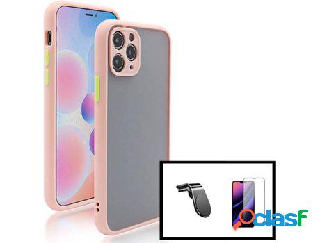 Carcasa + Protector + Soporte L Safe Driving iphone 12 Mini