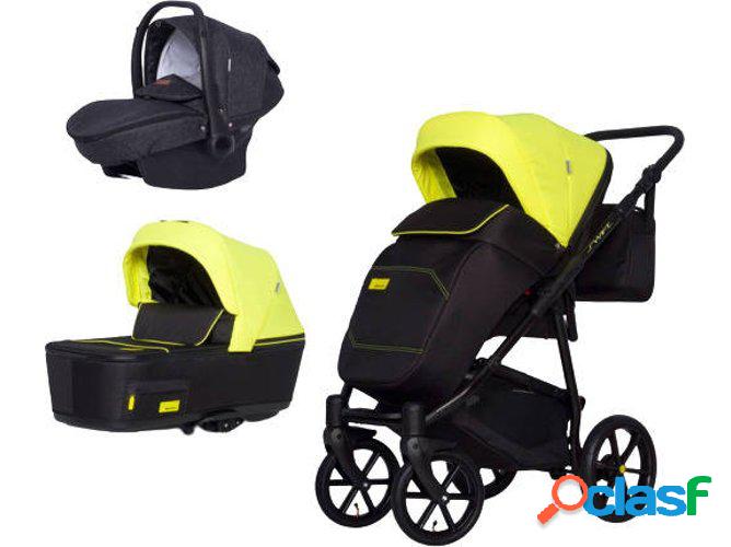 Carrito de Bebé Individual RIKO Swift Neon + Kite Isofix