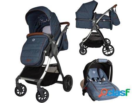 Carrito de Bebé Trio COCORELLE Acero (Grupo 0 - Azul)