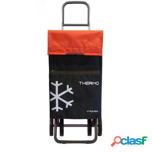 Carro Compra 4R Alu Ne/Ro Termo Fresh Rolser