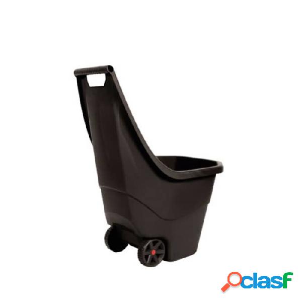 Carro de jardín multiusos Vam Load&Go Negro 55L