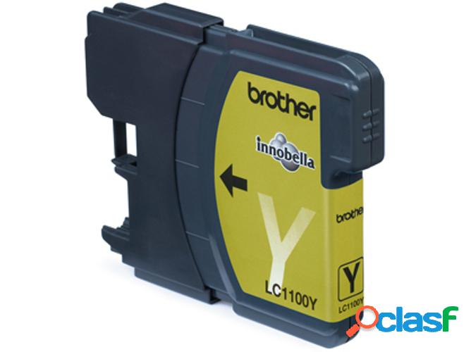 Cartucho de tinta Original BROTHER LC1100YBP Amarillo 325