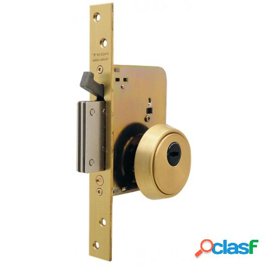 Cerradura Seguridad Madera Embutir 50Mm R201B566L Laton