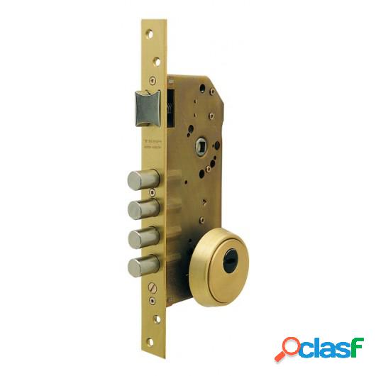 Cerradura Seguridad Madera Embutir 60Mm R200B666L Laton