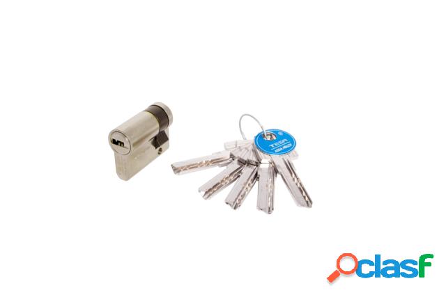 Cilindro de seguridad Tesa 30 10 T60 latón T6553010L