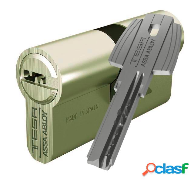 Cilindro de seguridad Tesa botón 35B 35 T60 latón