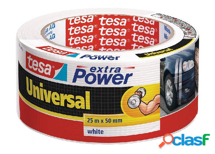 Cinta Americana Blanca Tesa Extra Power Universal 25mx50mm