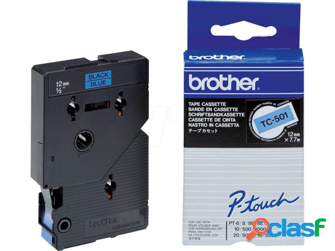 Cinta de etiquetas BROTHER TC501