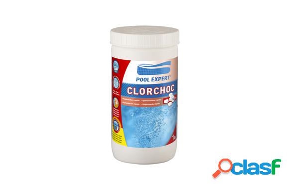 Cloro rápido Choque Pool Expert en tabletas de 20g Bote de