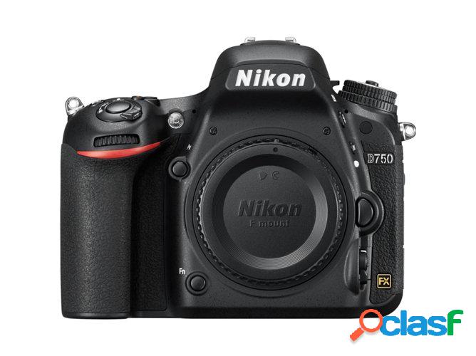 Cámara Réflex NIKON D750 (24.9 MP - ISO: 100 a 12800 -