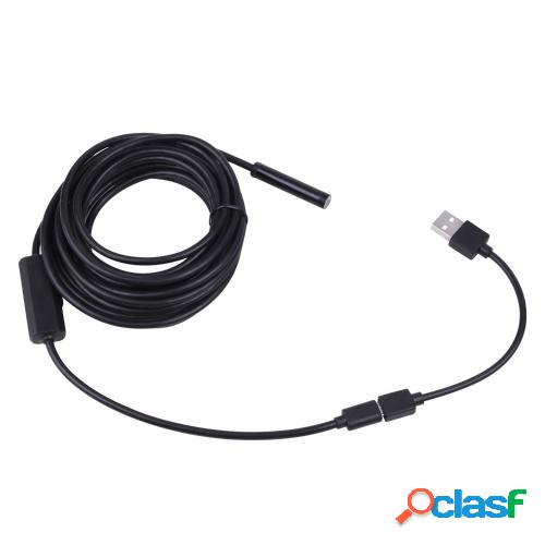 Cámara de endoscopio inalámbrico de 8 mm IP68 Impermeable