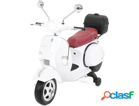 Coche Elétrico VESPA PX150 (Edad Mínima: 3 - Blanco)